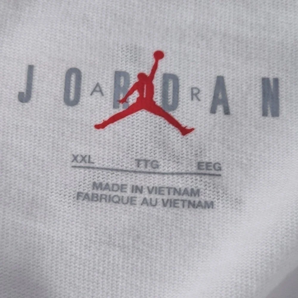 Jordan T-Shirt Mens XXL White Michael Jordan MVP MJ23‎ Graphic Short Sleeve Tee